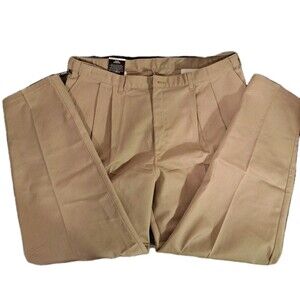 Dickies Work Pant Pleated Front Comfort Waist Stain Release 42 X 32 NWT